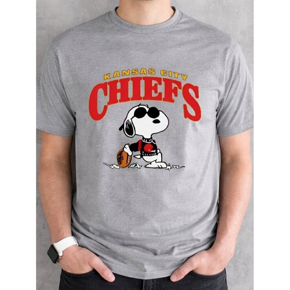 Retro Snoopy Football Kansas City Chiefs Nfl 2024 T Shirt .